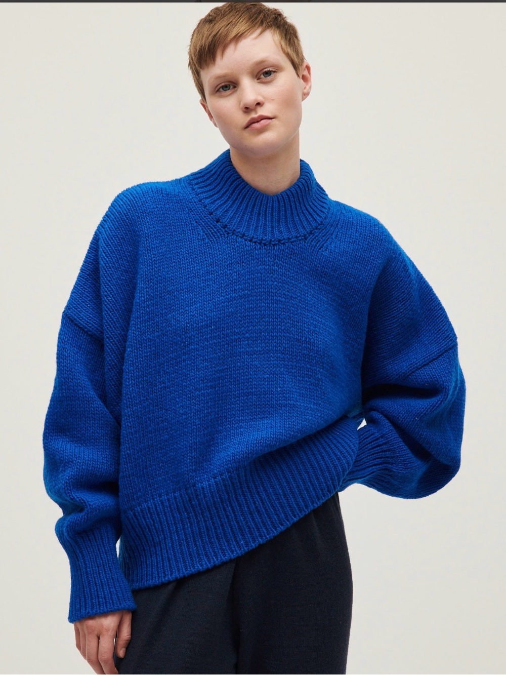 Babaa Sweater No15 in Winterskies
